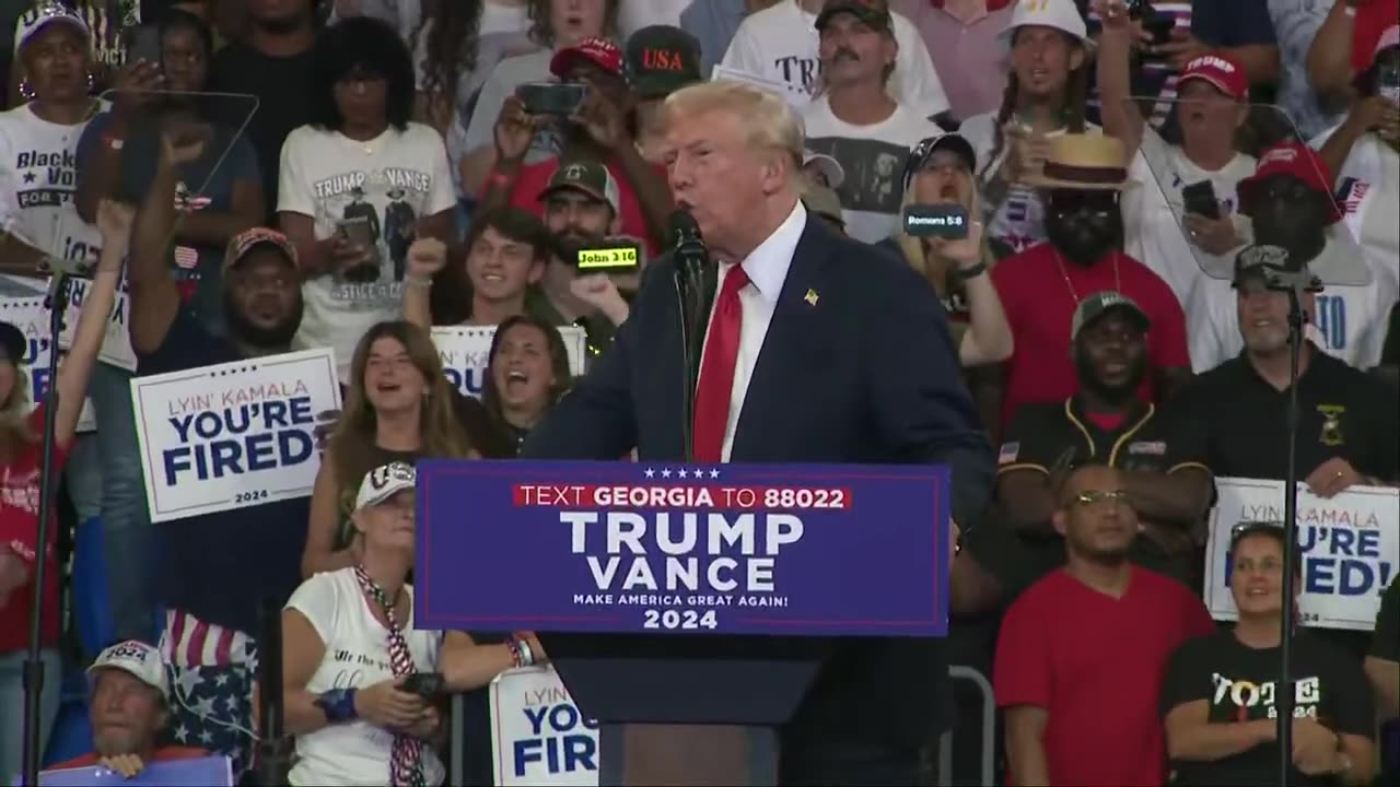 President Trump Georgia Rally 07/04/24 Full Coverage