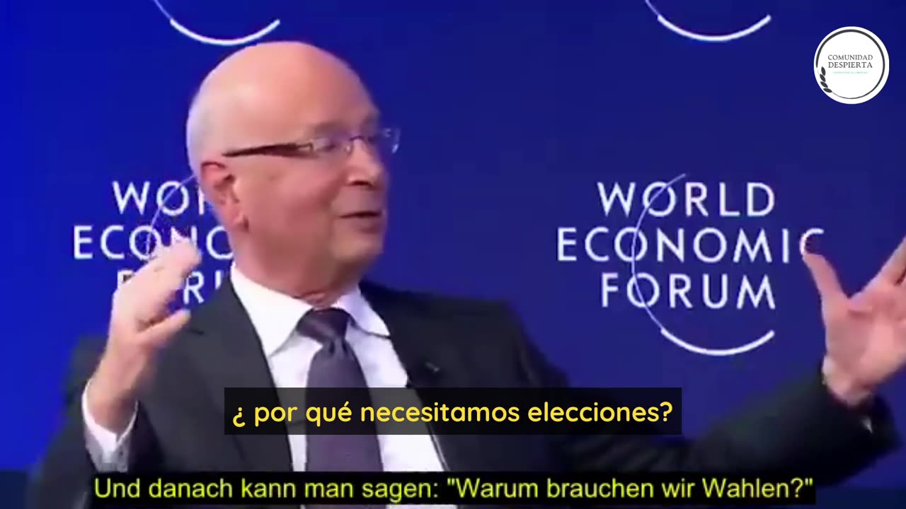 Klaus Schwab: ¿Quién necesita elecciones? Deja que la IA lo haga