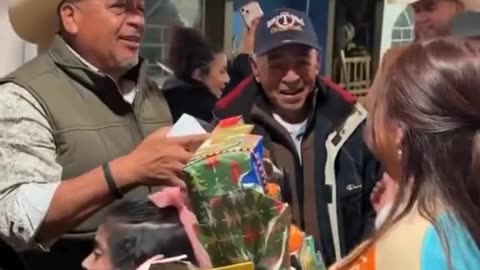 Grandparents gave their kids toys for Xmas for the first time ever