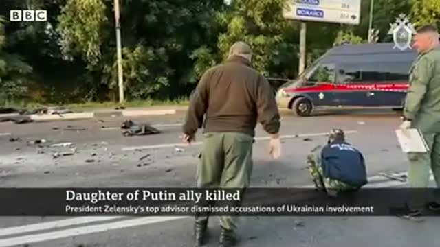 Daughter of Putin ally killed in Moscow blast BBC News