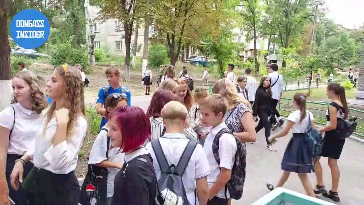Rentrée scolaire à Marioupol, l