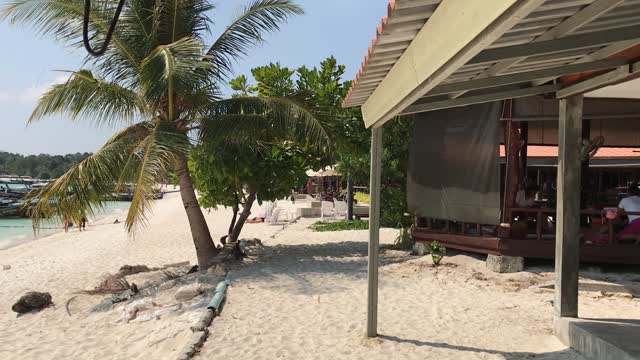 Beautiful beach in Thailand's Koh ripe