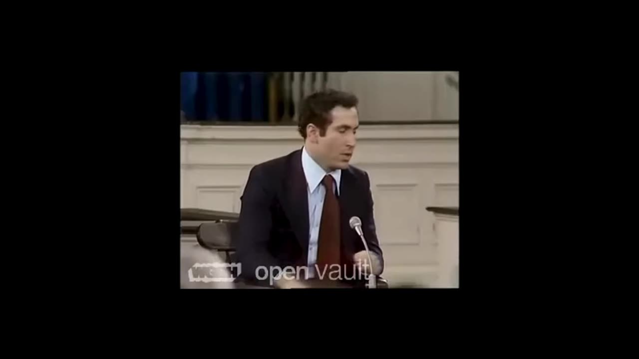 Benjamin Netanyahu speaks on US-Israel(1978)