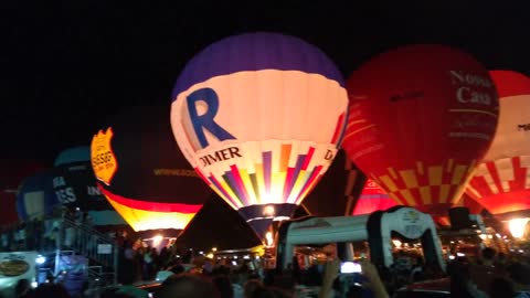 Illuminated balloons in RS part 2 towers very beautiful