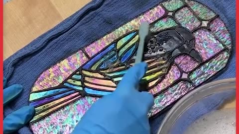 Making stained glass from scratch