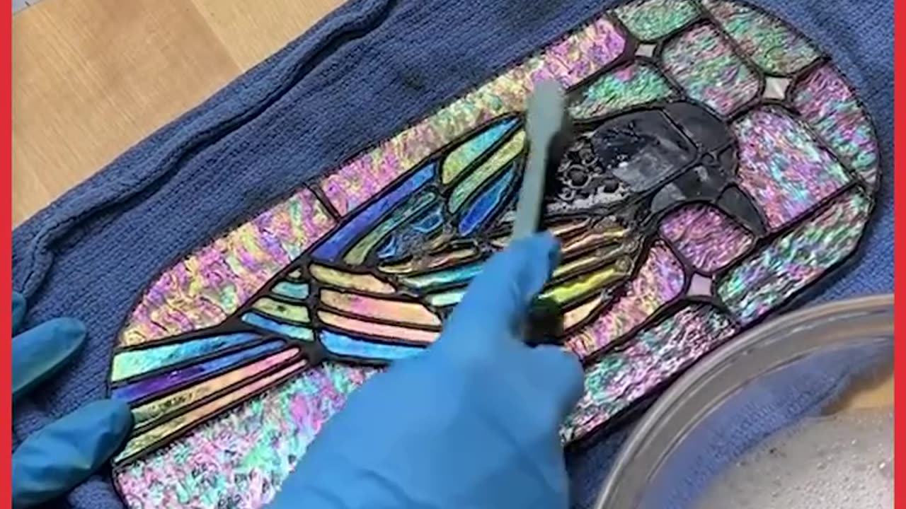 Making stained glass from scratch