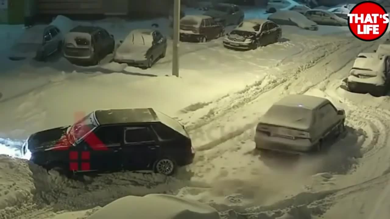 Crash Winter Snow Driver ❄️ Fail Compilation