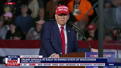 FULL SPEECH: Trump speaks in battleground Wisconsin