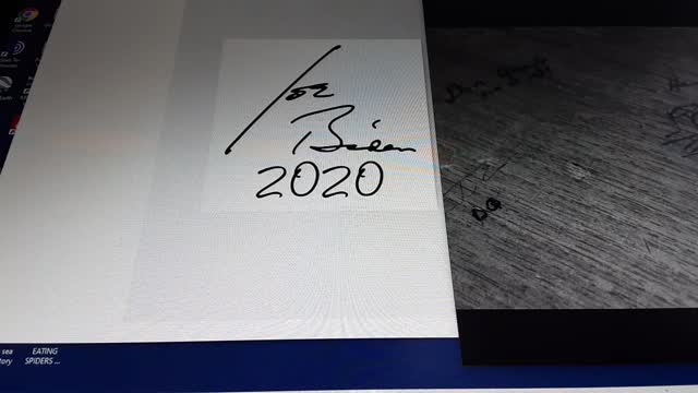 The Many Signatures Of Pres Biden