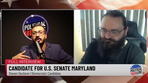 2024 Candidate for U.S. Senate Maryland - Steven Seuferer | Democratic Candidate