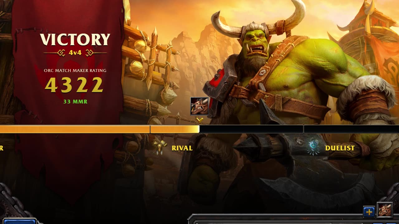 Quick win Warcraft 3 Win #64