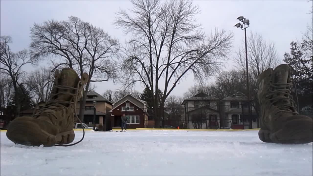 Phone VS Hockey Puck