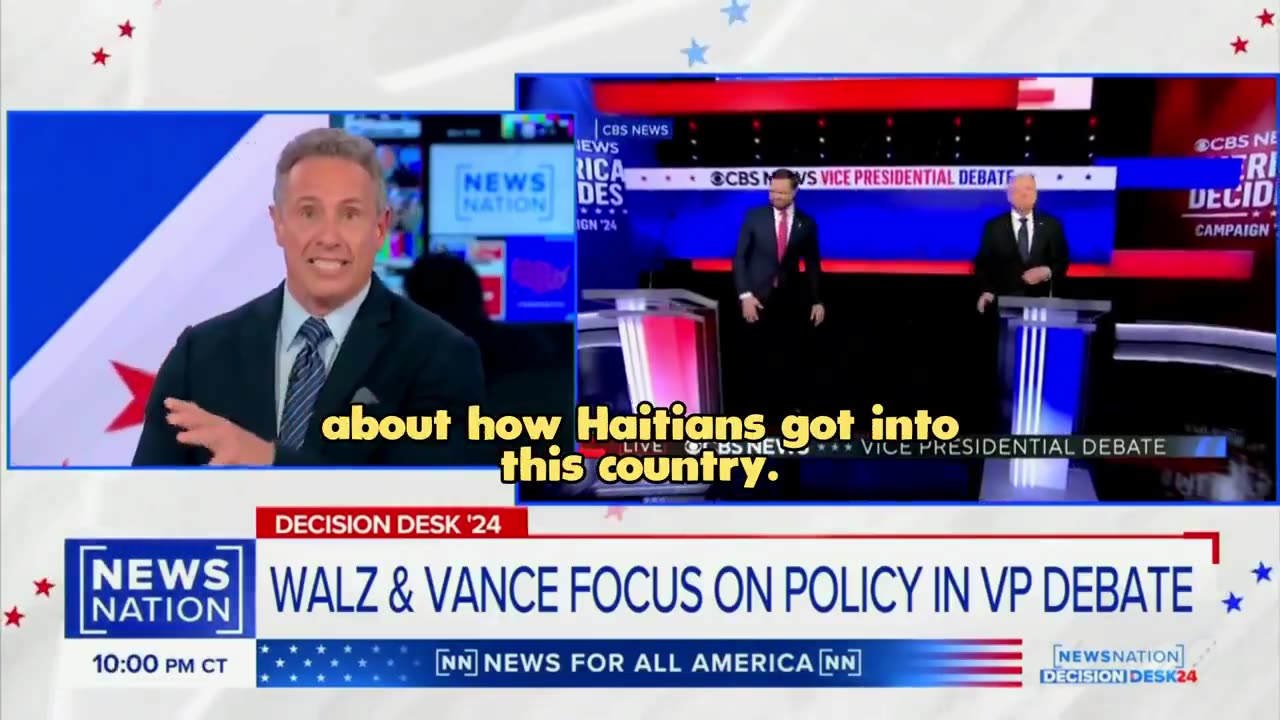 Chris Cuomo bodies the CBS moderators for trying to fact-check JD Vance