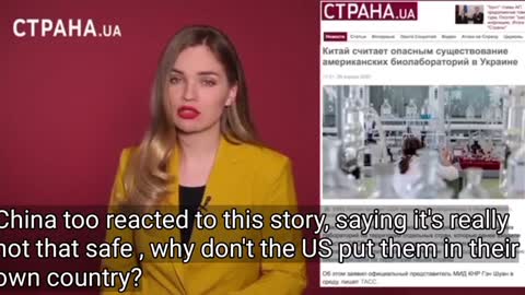 Ukrainian journalist broke biolabs story 1 year ago