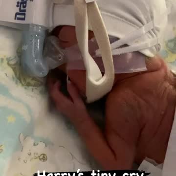 Baby Harry Has A Powerful Cry