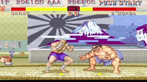 Sagat vs E. Honda