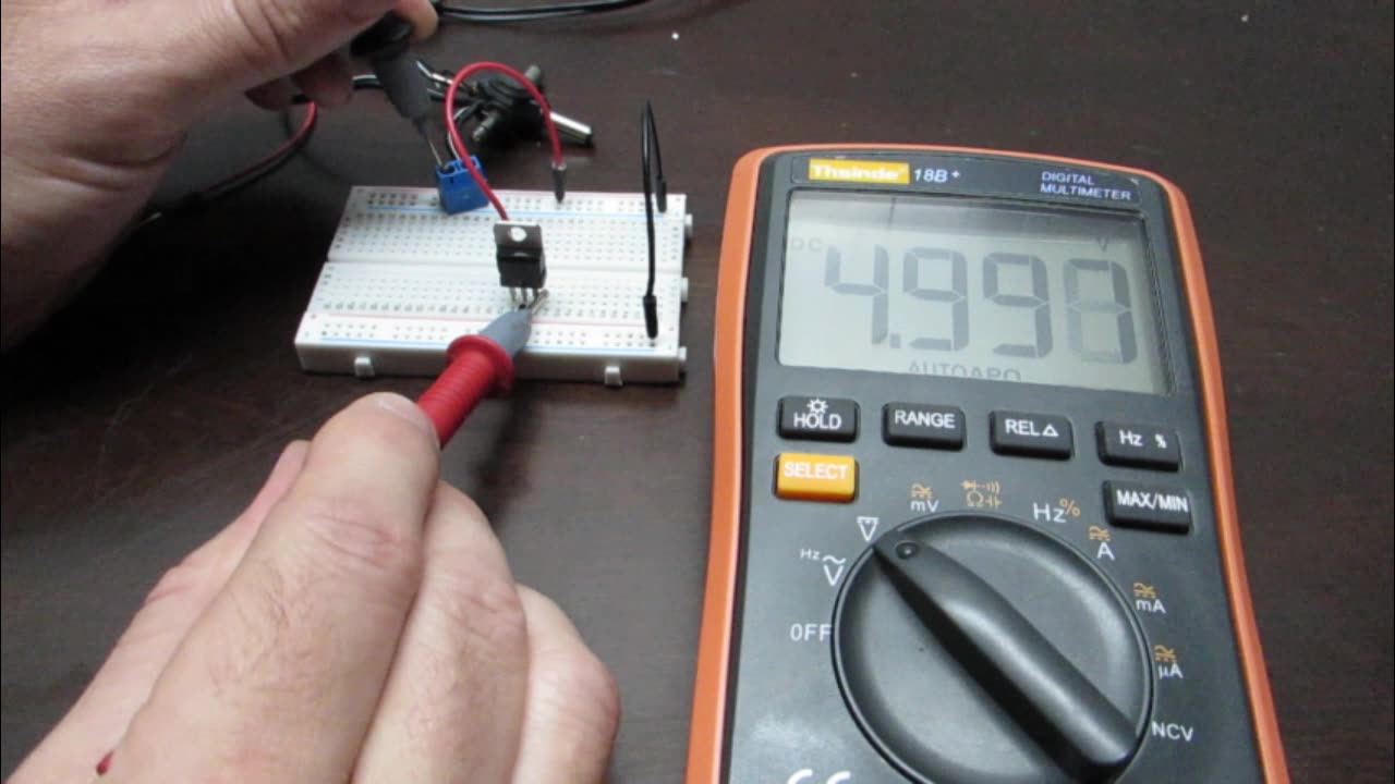 7805 VOLTAGE REGULATOR