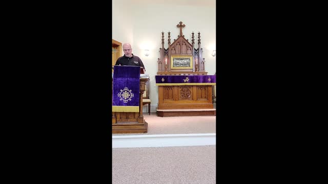 Worship at Plain Lutheran Church 3/6/2021P