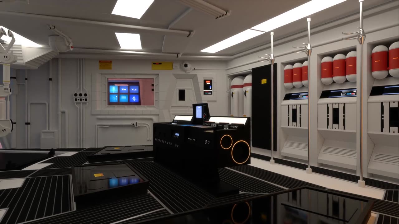 2001 A Space Odyssey Pod Bay Test