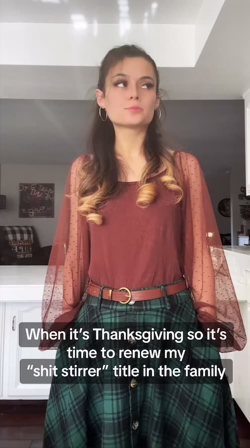 Thanksgiving be like..
