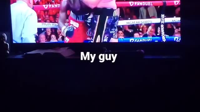 wilder knocking out Tyson fury