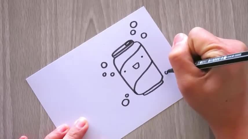 Draw A Happy Can