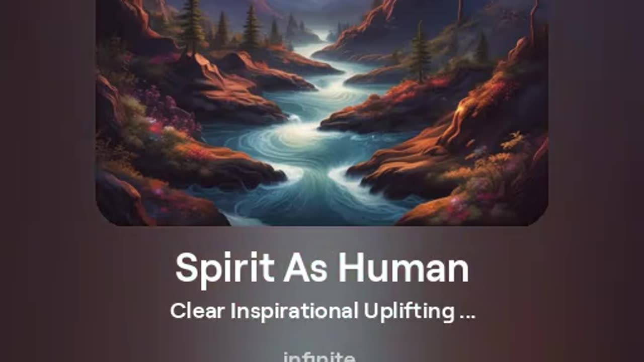 Spirit As Human