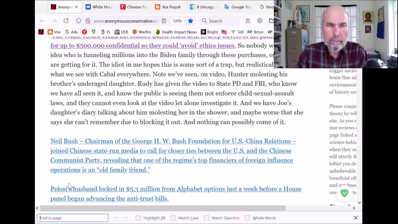 July 9, 2021 (Memorial of Chinese Martyrs) -- Chinese Influence in US Affairs