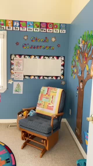 Cutest Little Homeschool Room!