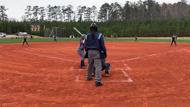 PAC JV at Ben Lippen- Win 2-0 (Mar 16 2021) Atalie Gauntt pitches a shutout