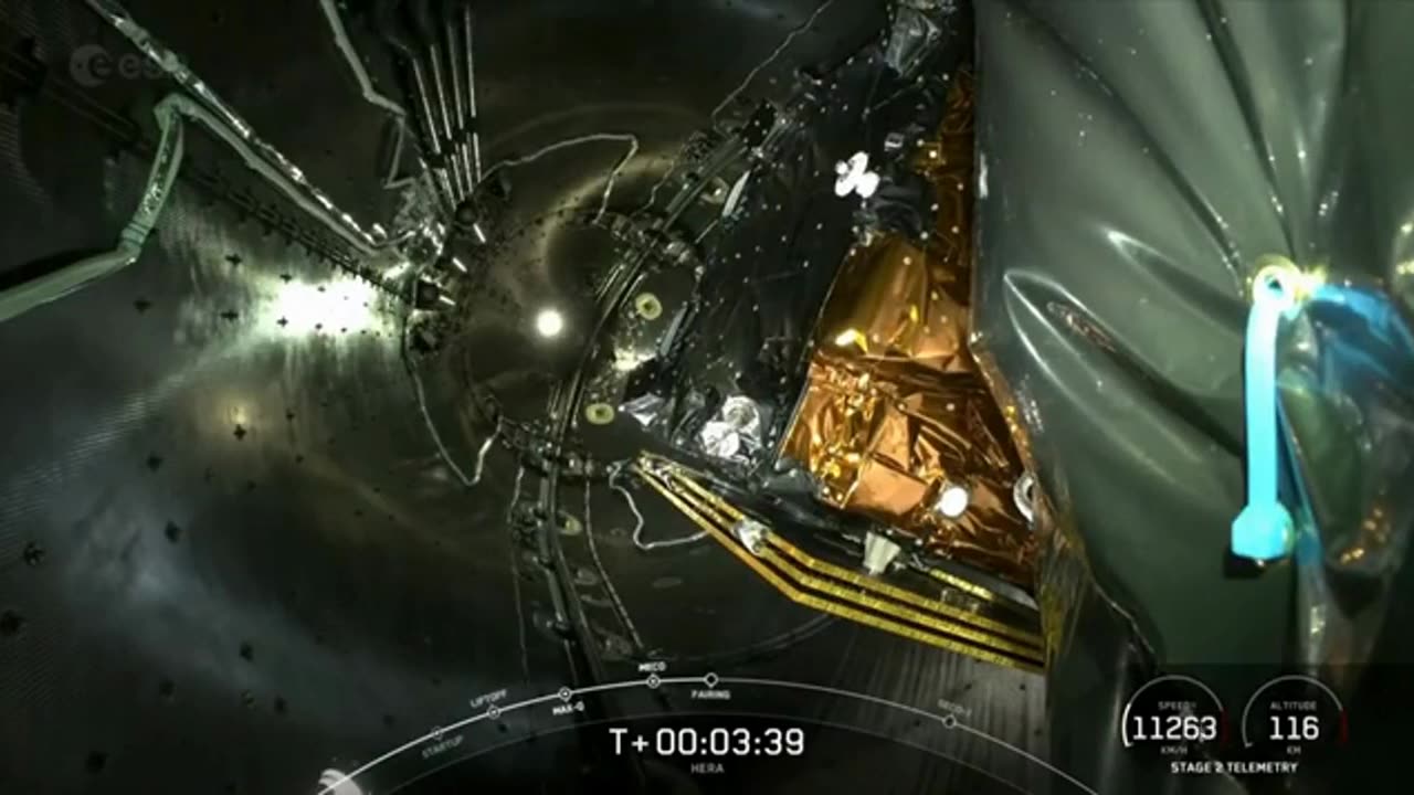 SpaceX Launches ESA's Hera Probe To Asteroid Dimorphos