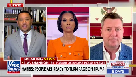 Faulkner Chides Dem Guest For Spinning When Asked About Kamala Comparing Trump To Hitler