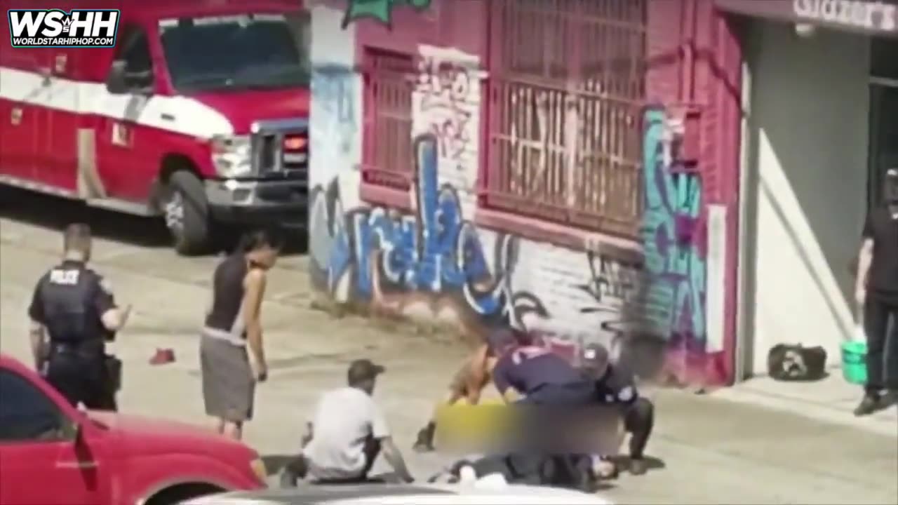 Homeless Mob Attacks A Family Trying To Recover Items Stolen