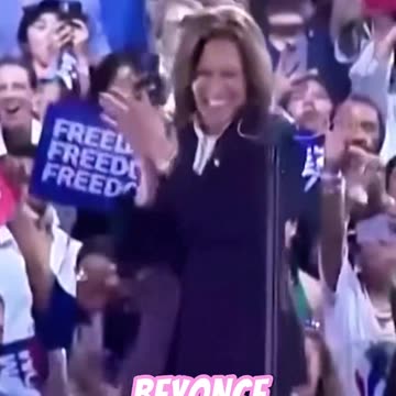 Beyonce and Kelly at Chameleon Harris rally