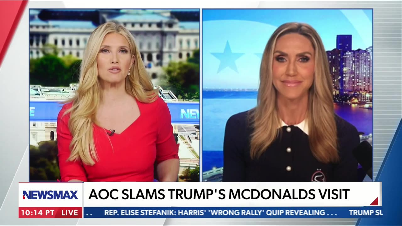 Lara Trump admits McDonald's event was a 'political stunt'