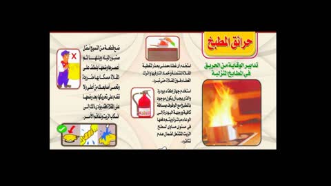 Major General Ayman Sayedalahl and a lecture on:Safety Instructions:Explanation of Kitchen Accidents