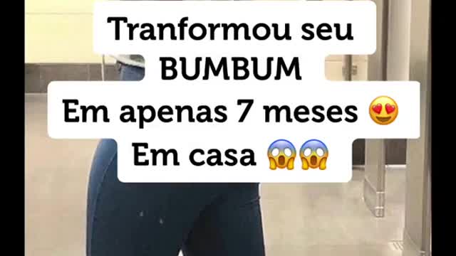 🤩Bumbum enorme nunca foi tão fácil