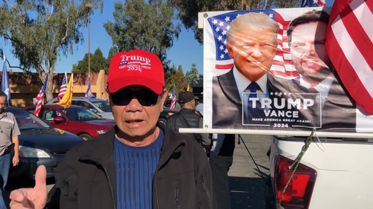 Tin Tổnh Hợp 16/10/2024 Caravan For Trump ở San Jose California.
