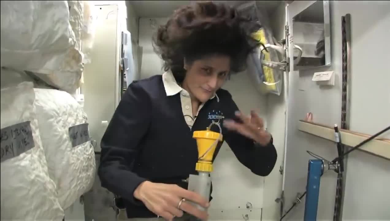 ISS Tour: Kitchen, Bedrooms & The Latrine | Video