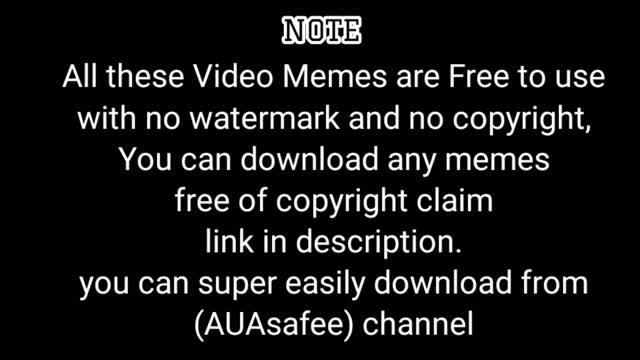 Top 50 Memes Funny Clips for Video Editing Free Download