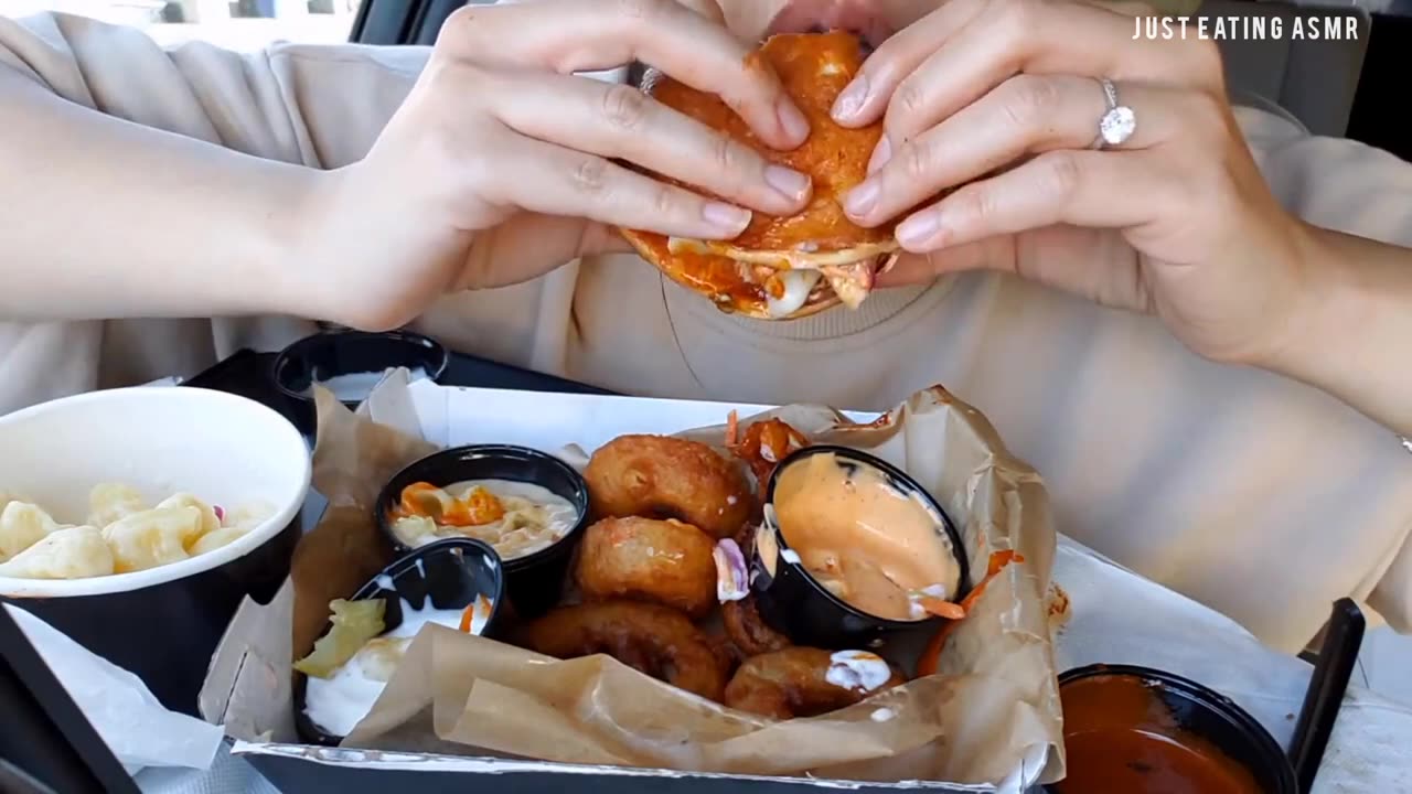 "Savor the Flavor: Best Burger Bites Compilation 🍔 (Featuring Crispy Onion Rings & Golden Fries)