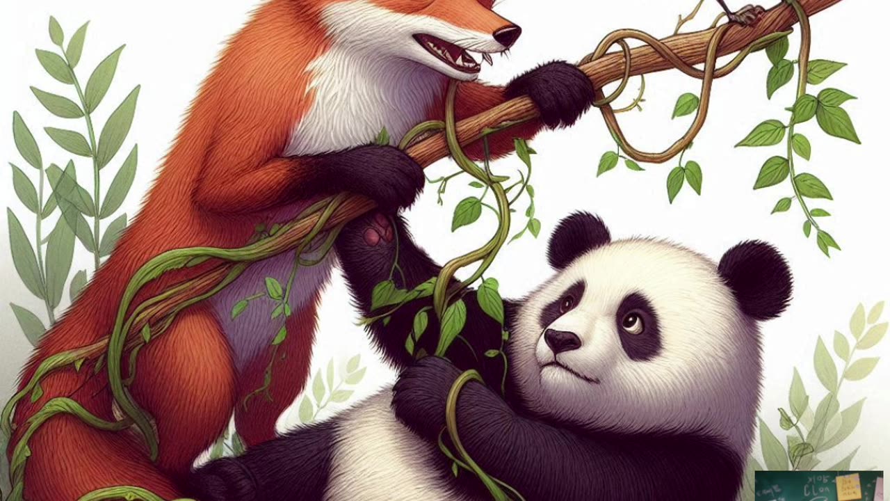 Panda and fox hindi story