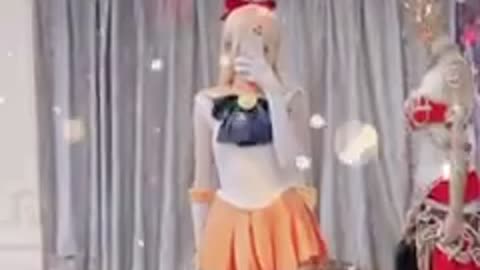 Cute blogger