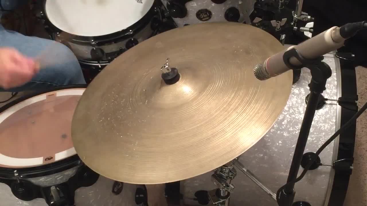 Vintge 1960s Zildjian 20" Ride Cymbal