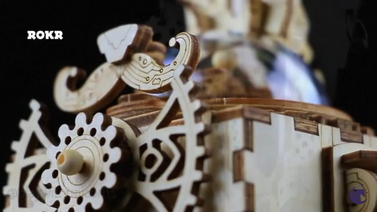 Bunny - 3D Wooden Puzzle DIY Steampunk Music Box