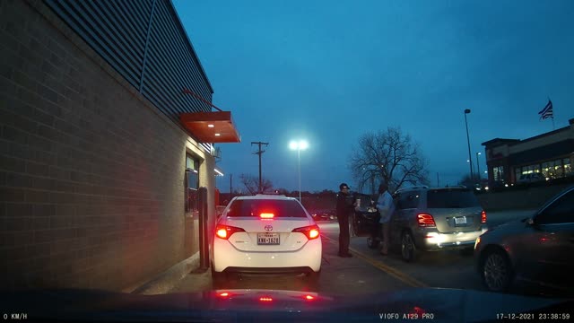 Things get tense at Whataburger