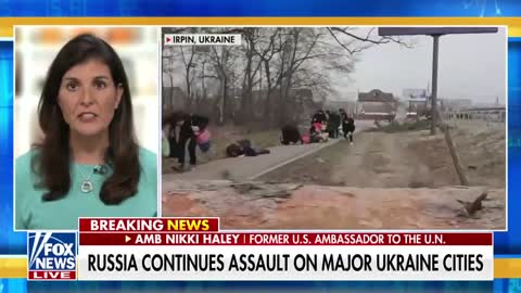 Ukrainian allies must 'start leading': Haley