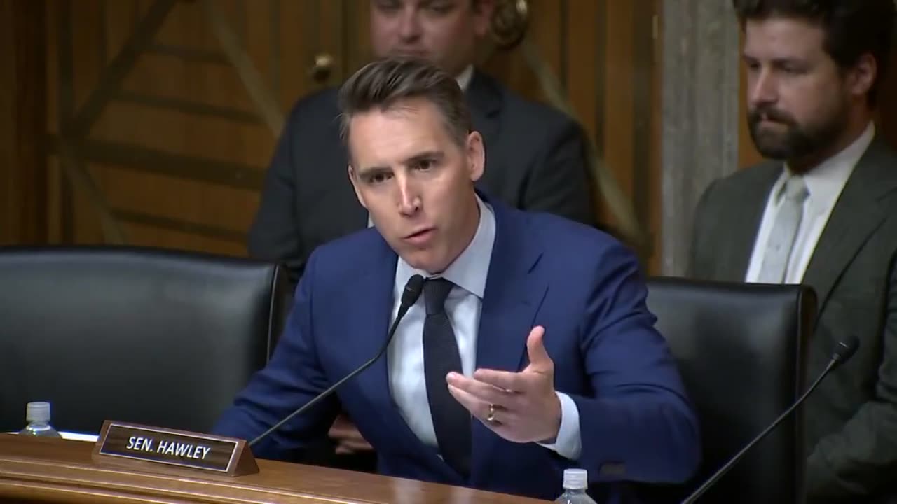 Senator Josh Hawley destroys Biden-Harris judicial nominee Gonzalez Part 3