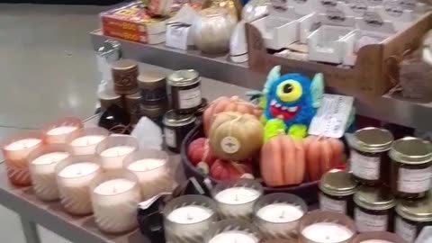 One eyed blue stuffed animal is cute