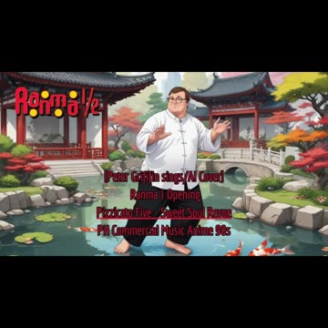 [Peter Griffin sings/AI Cover] Pizzicato Five - Sweet Soul Revue | Ranma ½ PH Commercial Music
